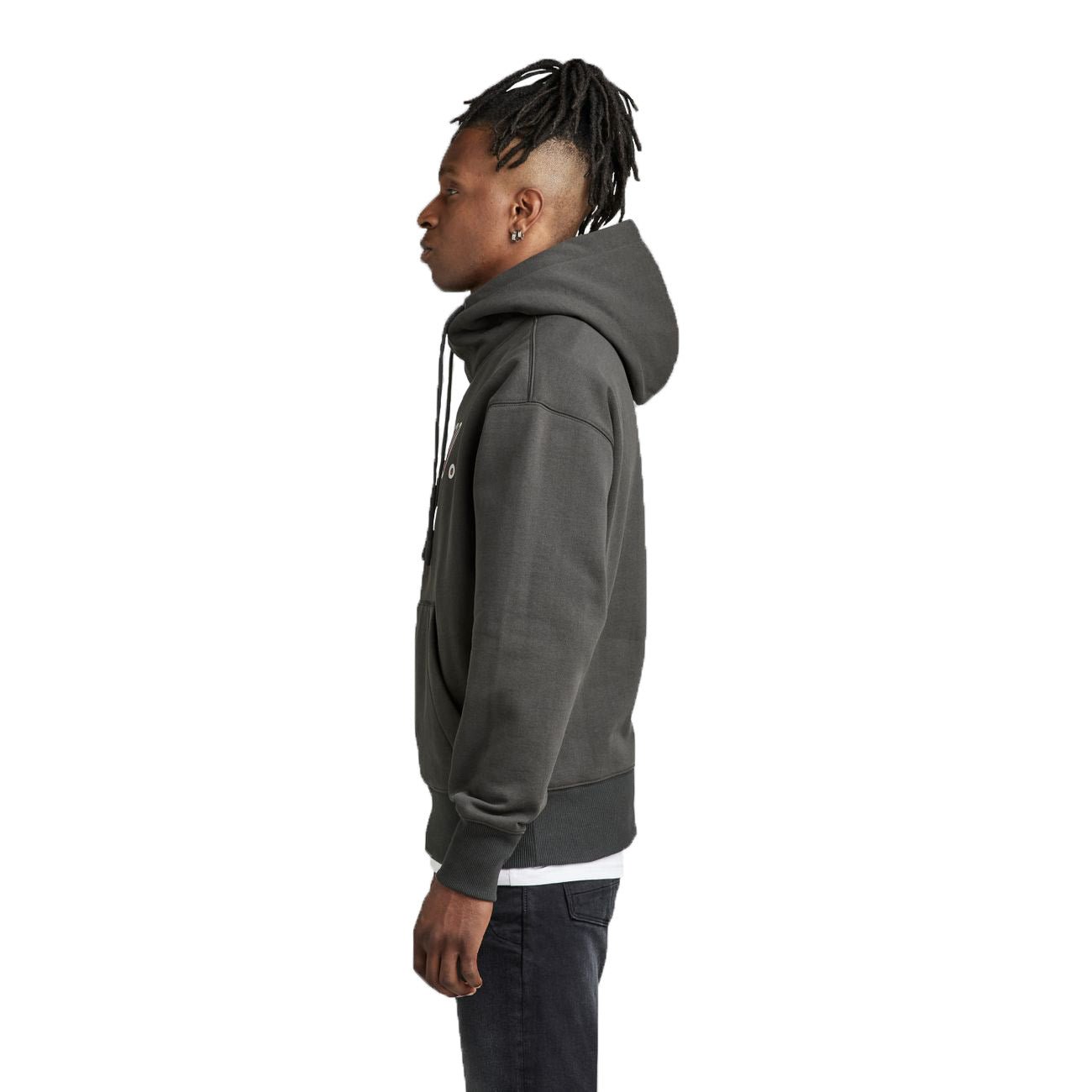 G-STAR RAW DENIM VULCANIC RAW LOOSE HOODED SWEAT Herren Sweatshirt - G-Star Raw Denim - SAGATOO - 8720346756523